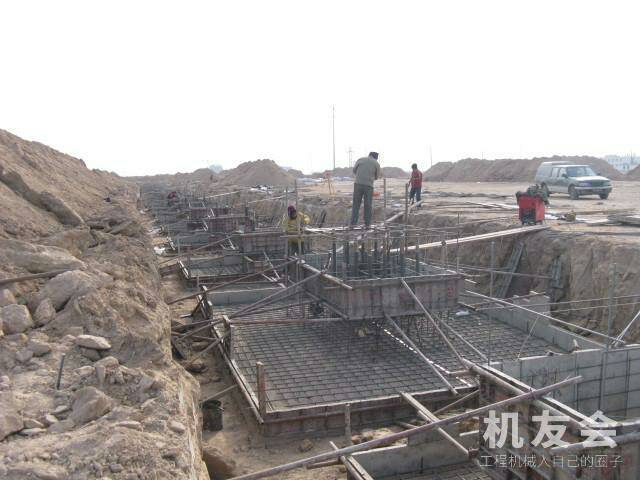 内蒙古钢结构厂房独立基础施工全过程