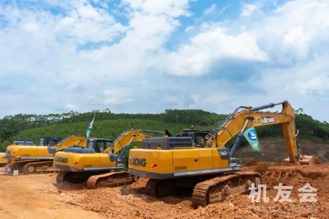 广西“千亿级”项目开工，80台徐工中大挖实力助阵