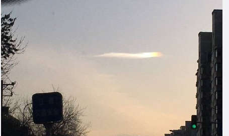 今天一早北京上空的云~~