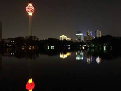 云龙湖夜景