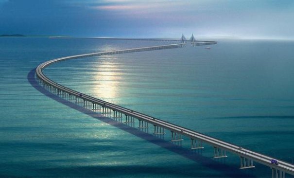 杭州湾跨海大桥，美极了