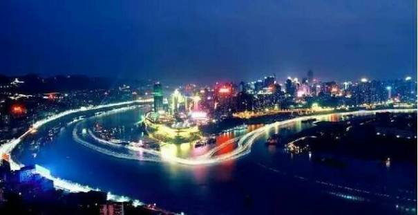 荆州夜景