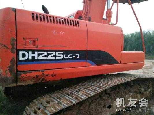 河北邢台市出租鬥山中挖DH225挖掘機