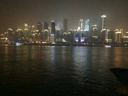 重庆南滨夜景.