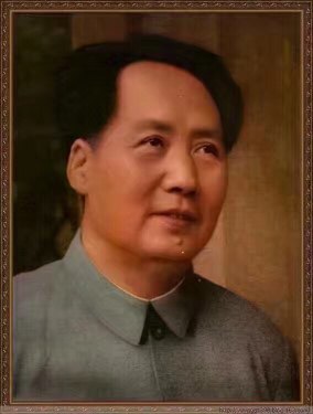 翻身不忘毛主席.致富感谢邓小平。12月26日过伟人节。永远怀