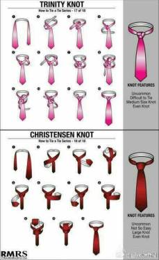 学习领带之打法