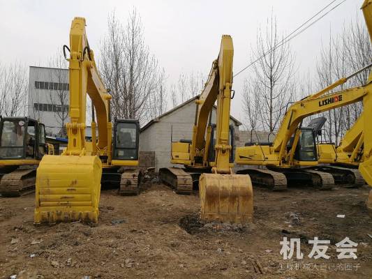 山东临沂市出租力士德中挖220挖掘机