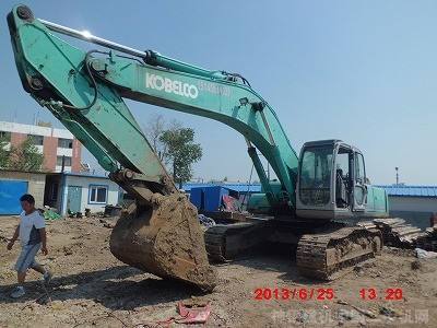 内蒙古呼伦贝尔市出租神钢大挖(25-45吨)SK330挖掘机