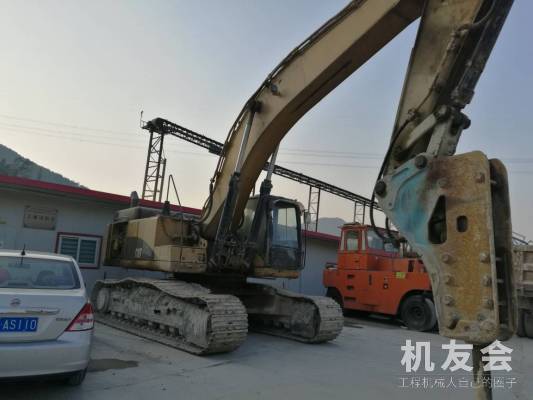 广东惠州市出租卡特彼勒大挖345C挖掘机