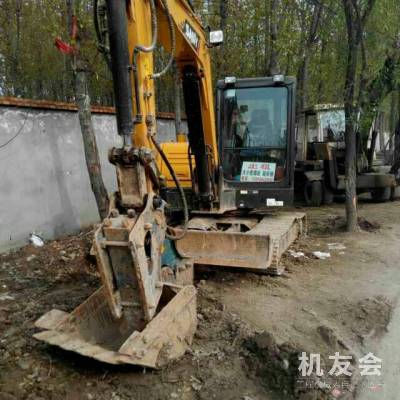 陝西西安市出租三一重工小挖60-9挖掘機