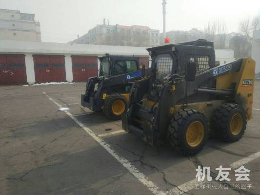 新疆乌鲁木齐市出租徐工轮胎式1吨以上xt760滑移装载机
