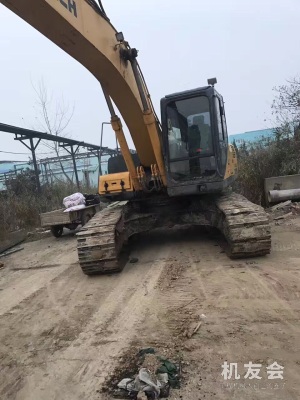 上海出租現代中挖R215挖掘機
