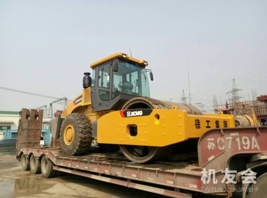 江蘇徐州市出租徐工液壓式22噸以上XS333單鋼輪壓路機