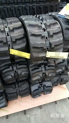江西宜春市出租各種挖機橡膠履帶迷你挖橡膠履帶型號齊全挖掘機