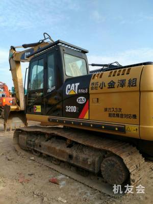 青海西寧市58萬元出售卡特彼勒中挖320挖掘機