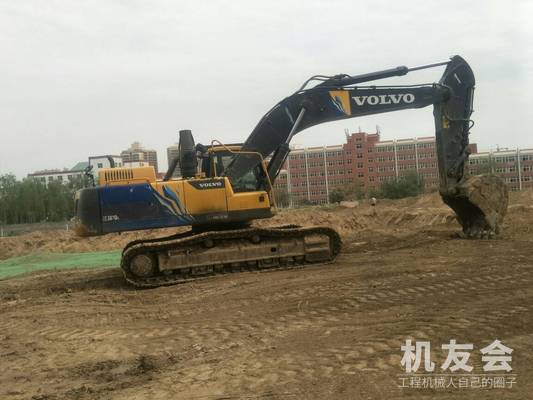 甘肃兰州市128万元出售沃尔沃大挖380挖掘机