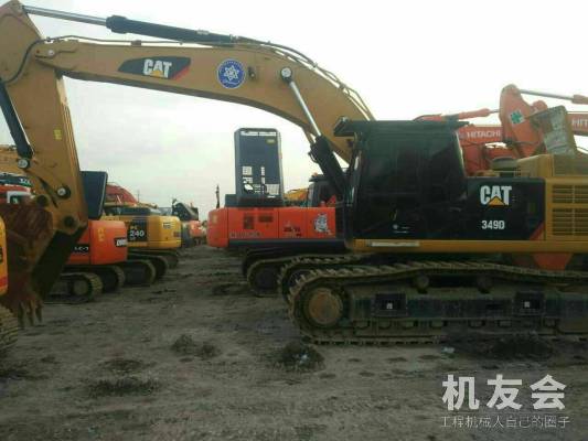 江苏苏州市180万元出售卡特彼勒特大挖349挖掘机