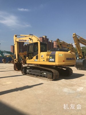 安徽合肥市62萬元出售小鬆中挖PC200挖掘機