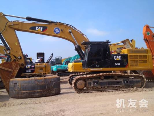 江蘇蘇州市160萬元出售卡特彼勒特大挖349挖掘機