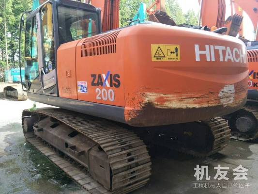 江蘇蘇州市50萬元出售日立中挖ZX200挖掘機