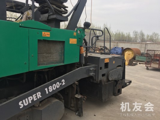 江蘇徐州市28萬元出售福格勒大型SUPER1800攤鋪機