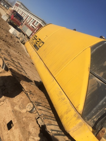 河北石家庄市45.5万元出售住友中挖SH210挖掘机