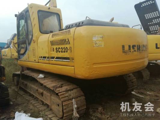 山東臨沂市25.5萬元出售力士德中挖SC220挖掘機