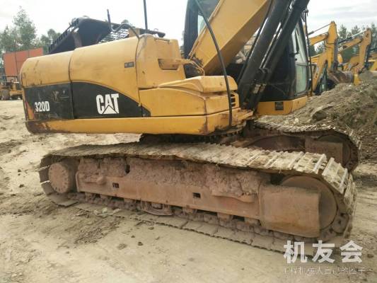 四川成都市54.5万元出售卡特中挖卡特320d挖掘机