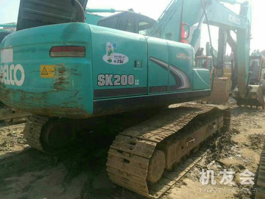 江苏苏州市43万元出售神钢中挖SK200挖掘机