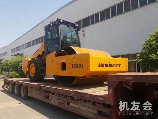 福建南平市出租龙工机械式20吨LG520A单钢轮压路机