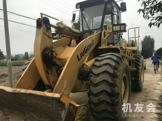 河南郑州市14万元出售柳工5吨CLG855装载机