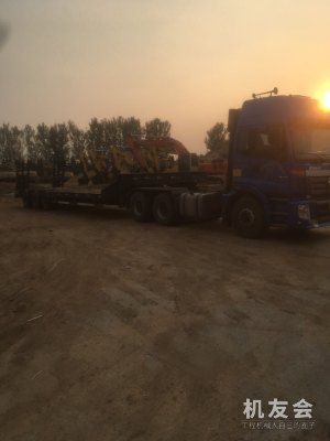 山東青島市出租歐曼140-190馬力12檔挖掘機拖板車載貨車