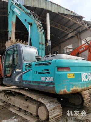 江蘇蘇州市38萬元出售神鋼中挖SK200挖掘機