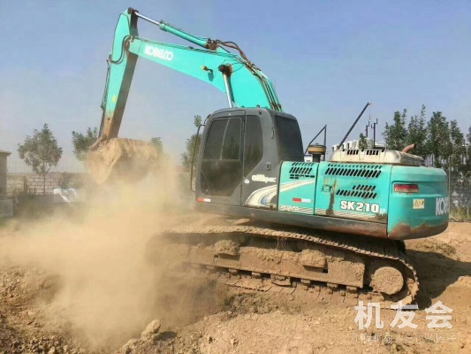 江蘇宿遷市39.8萬元出售神鋼中挖SK210挖掘機