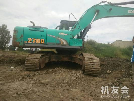 四川成都市76万元出售神钢大挖SK270D-8挖掘机