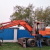 天津二手机阿特拉斯大挖(25-45吨)轮式压路机挖掘机