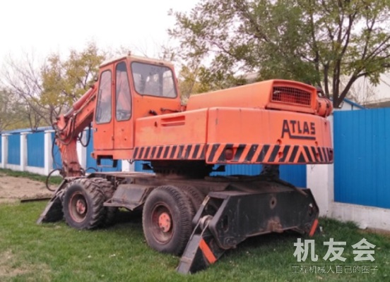 天津二手机阿特拉斯大挖(25-45吨)轮式压路机挖掘机