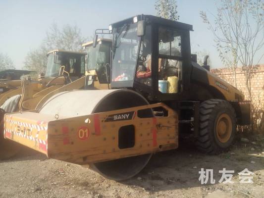 甘肃庆阳市出租三一重工液压式22吨SSR220-3单钢轮压路机