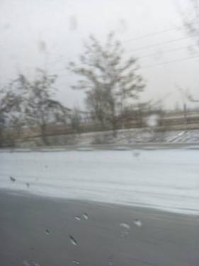 武威下雪了