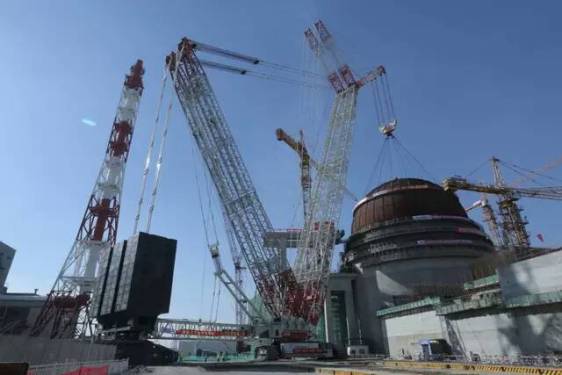 比肩欧美，这台国产起重机如何吊起全球最重核电穹顶？
