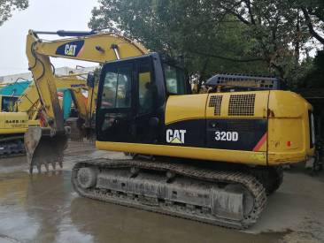 贵州遵义市55.8万元出售卡特彼勒中挖320挖掘机