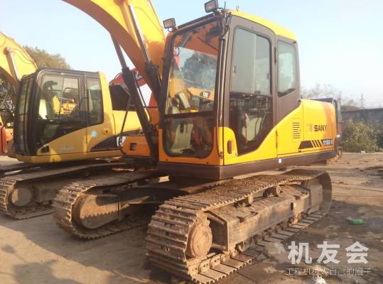 河南郑州市21.8万元出售三一重工小挖SY135挖掘机