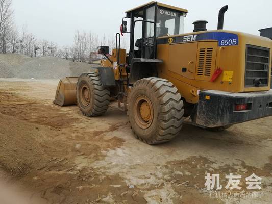 山东潍坊市18.9万元出售山工5吨SEM650装载机