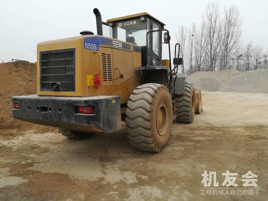 山东潍坊市18.9万元出售山工5吨SEM650装载机