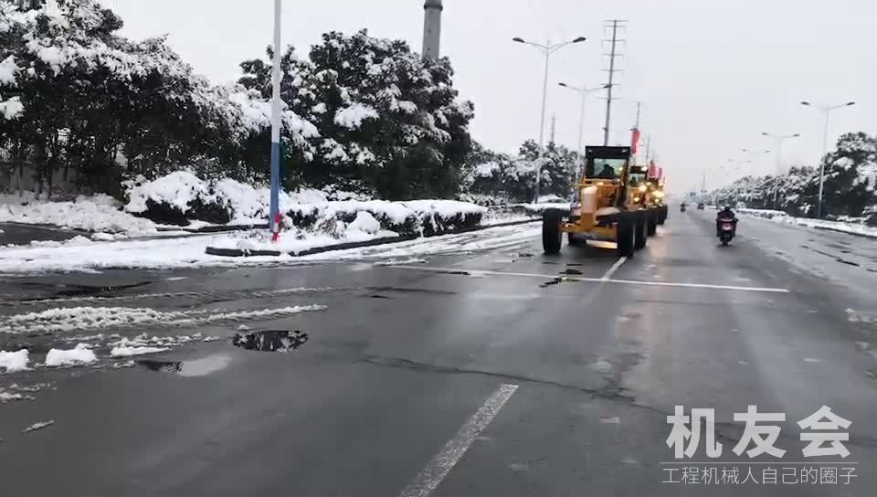 除雪功臣-常林平地机凯旋归来！