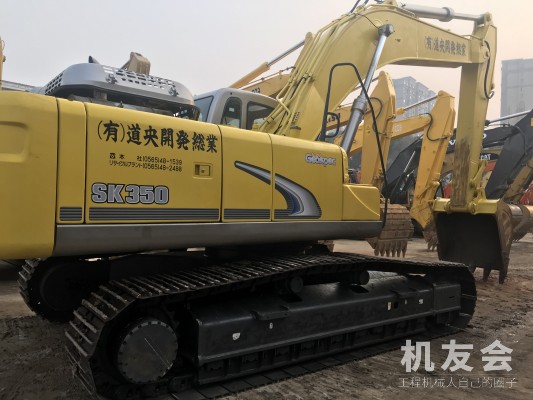 江苏苏州市75万元出售神钢大挖SK350挖掘机