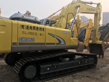 江蘇蘇州市75萬元出售神鋼大挖SK350挖掘機