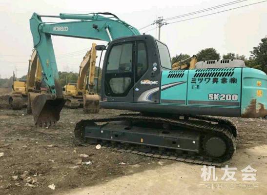 江蘇蘇州市60萬元出售神鋼中挖SK200挖掘機