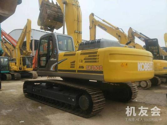 广西河池市88万元出售神钢大挖SK350挖掘机