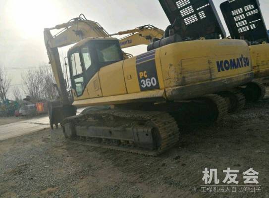 陝西延安市66萬元出售小鬆大挖PC360挖掘機